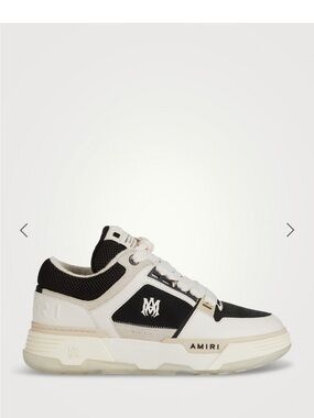 AMIRI White and Black Women's Sneakers